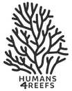 HUMANS 4 REEFS logo black