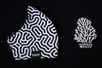 Brain coral face mask (Serigraphy)