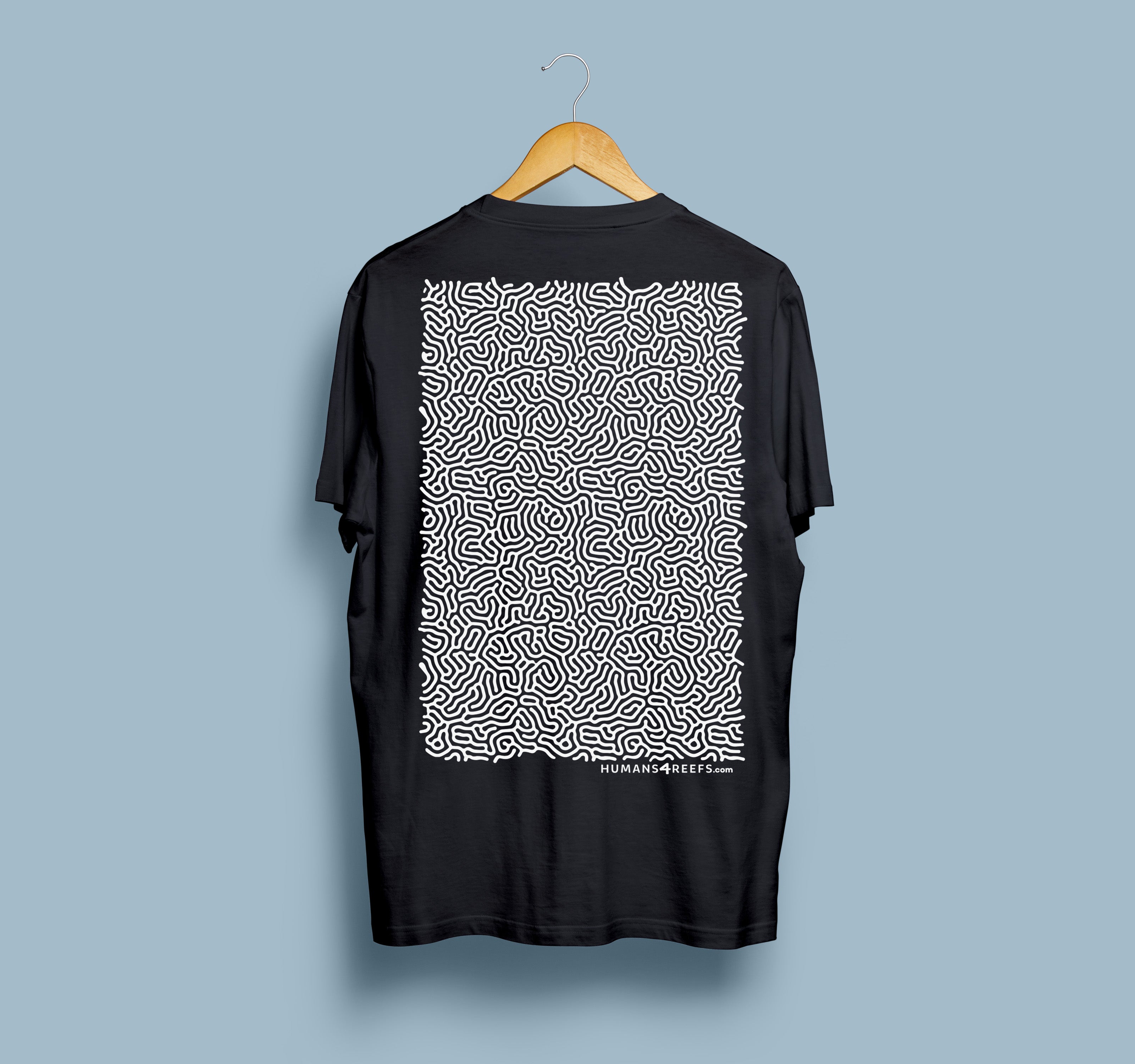back Texturas coral t-shirt
